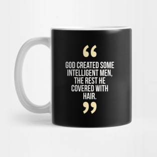 Hombre calvo Bald Man w Mug